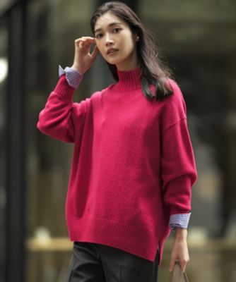 23区(ニジュウサンク)の【見上愛さんコラボカラー/Oggi掲載】カシミヤ