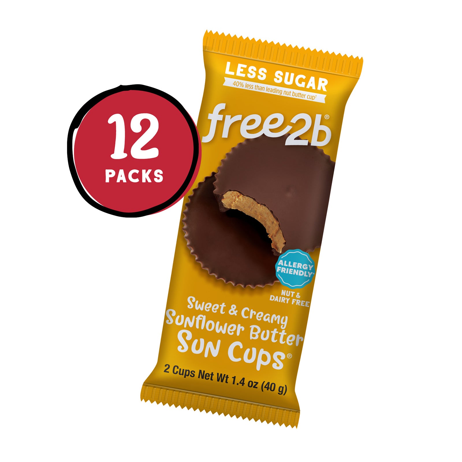 Sunflower Butter Sun Cups – Free2b Foods