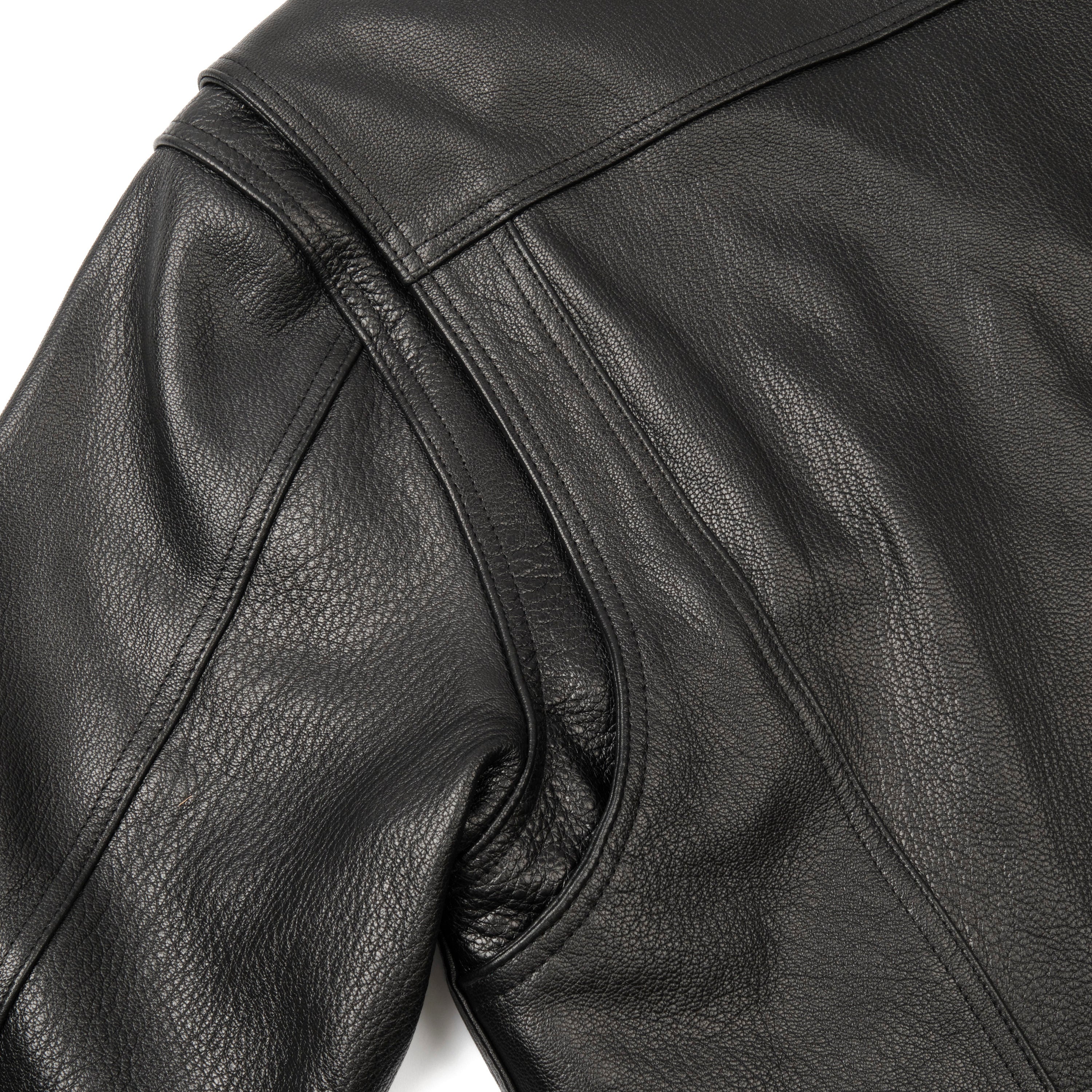 Riders Jacket | Black Goatskin