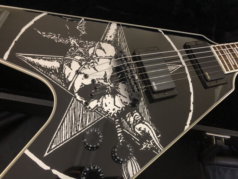 Dean / Old Skull V / Eric Peterson Signature Model - HR/HMギター