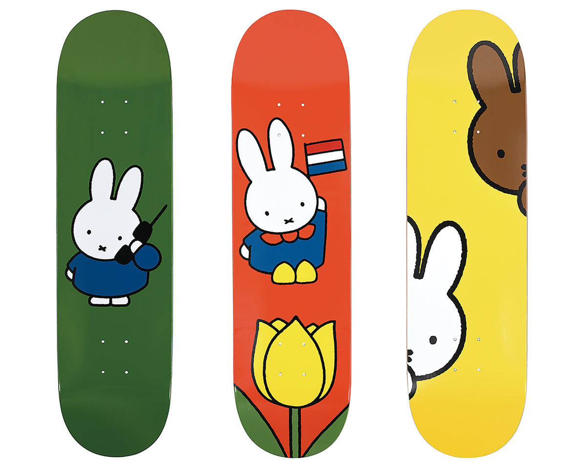 MIFFY x POP TRADING COMPANY BOARDS Available in Store on October