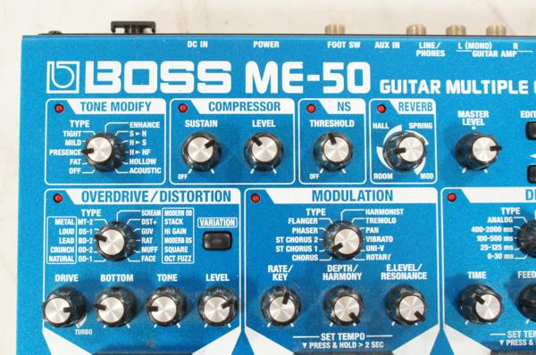 高額買取実施中!!】BOSS マルチエフェクター ME-50 ▽ | 楽器買取