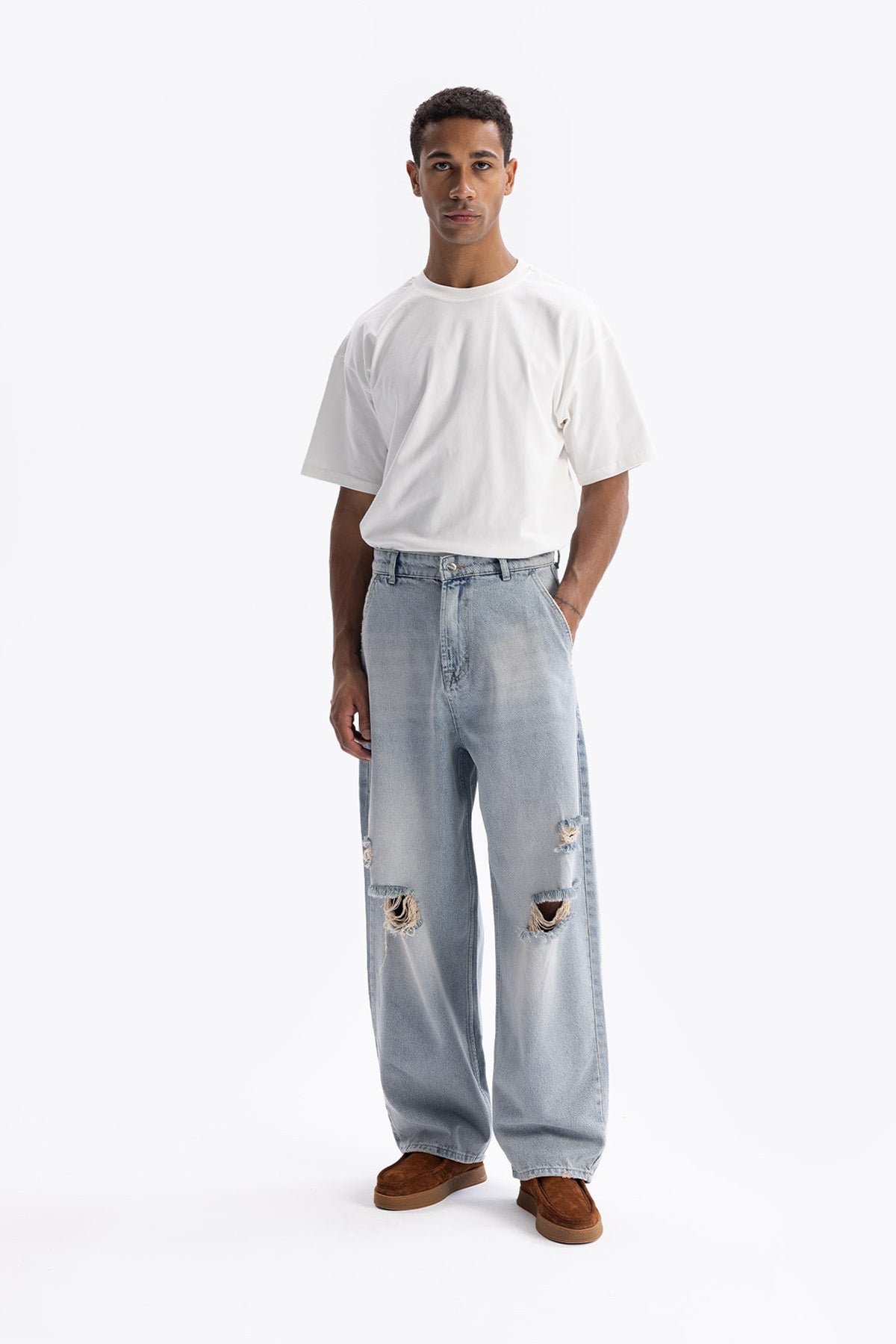 BAGGY FIT JEAN - MAVİ | %100 PAMUK RAHAT VE ŞIK JEAN MODELLERİ