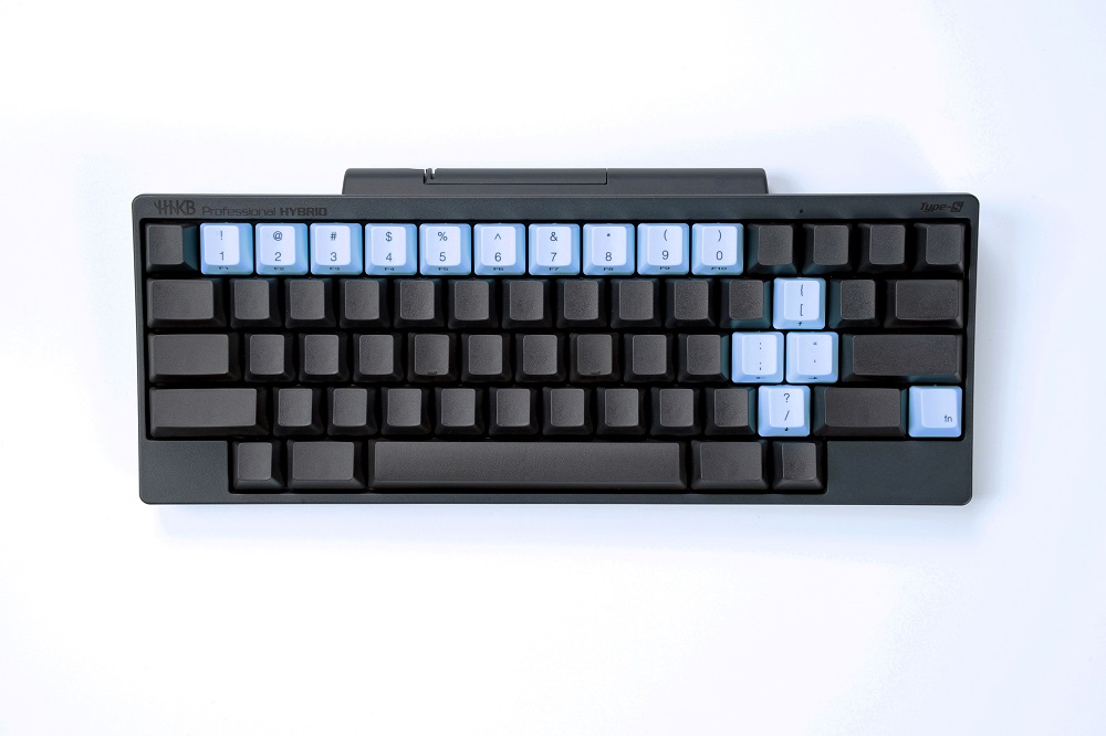 キートップセット（空）英語配列／中央印字｜HHKB,キートップセット