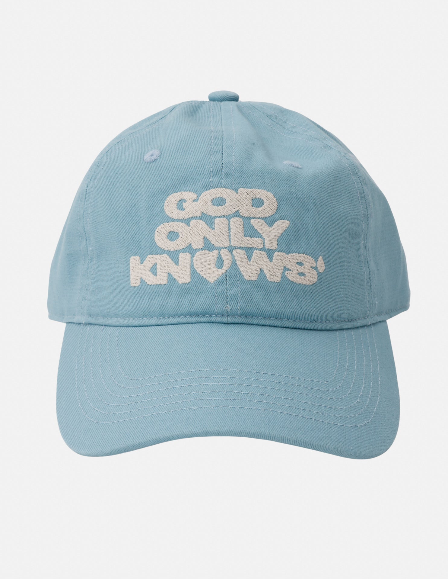 SIGNATURE LOGO CAP – GOD ONLY KNOWS