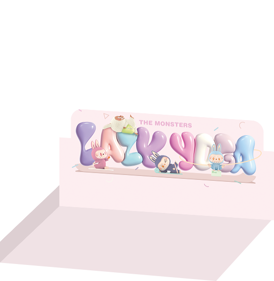 POP NOW:THE MONSTERS Lazy Yoga Series Figures - POP MART (United