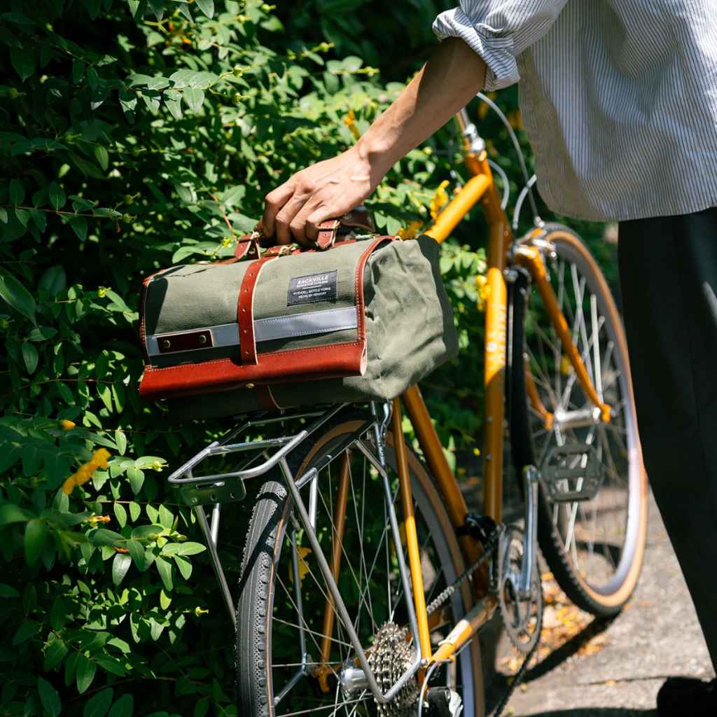 RIVENDELL* sackville bagboy saddle bag (olive) - BLUE LUG GLOBAL
