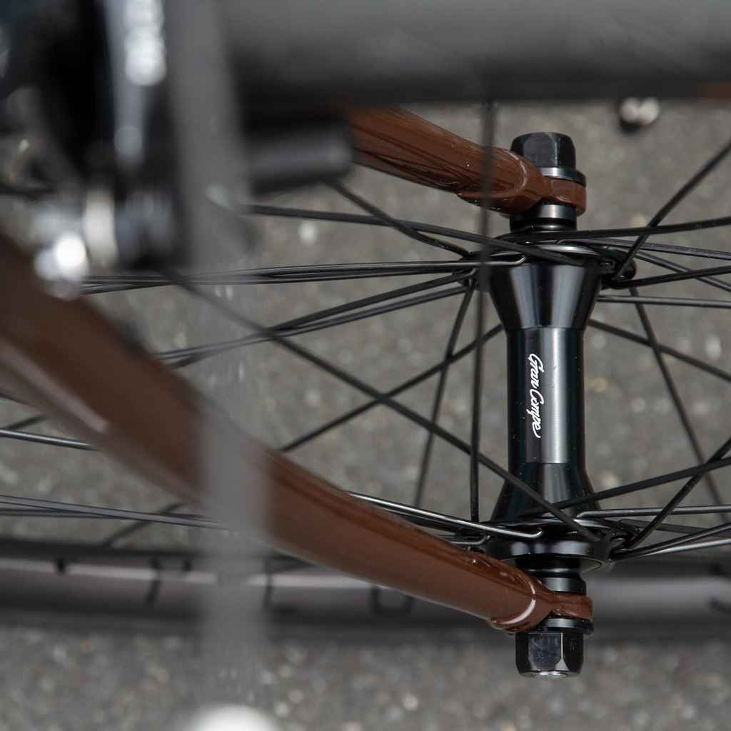 GRAN COMPE* small track hub (front/matt black) - BLUE LUG GLOBAL