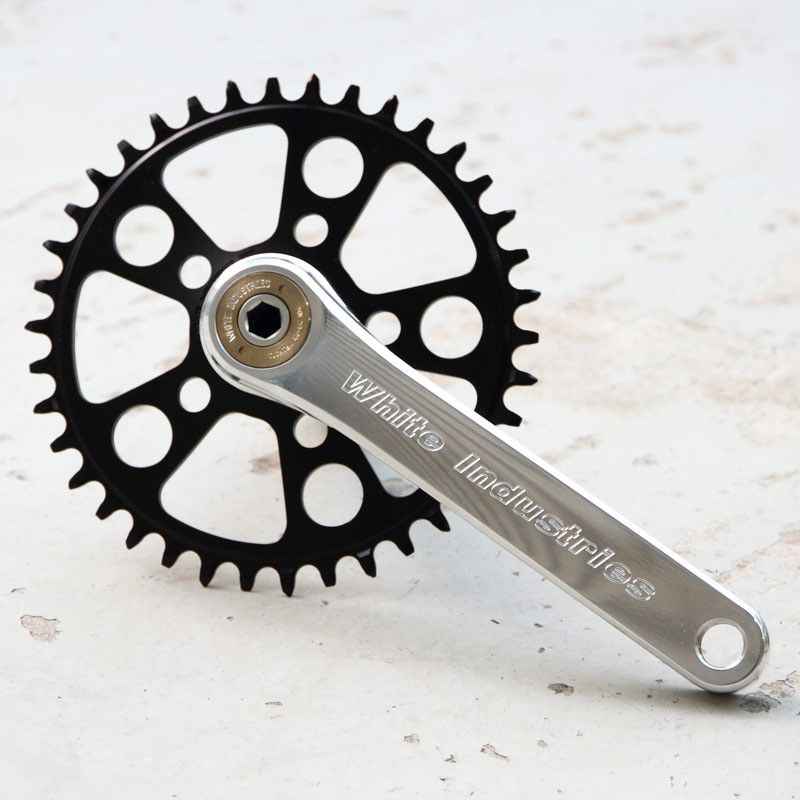 WHITE INDUSTRIES* MR30 crank set (silver) - BLUE LUG GLOBAL ONLINE