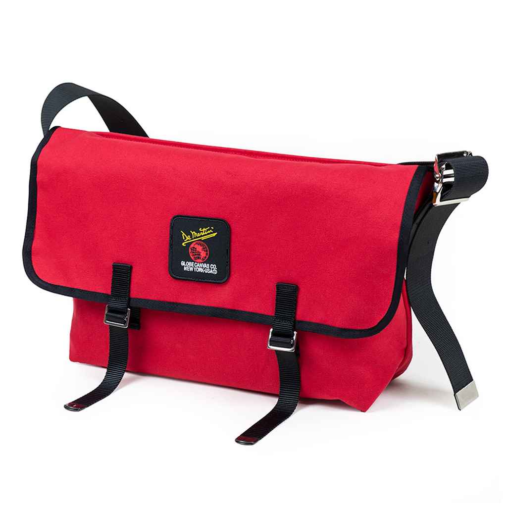 DE MARTINI* 3601 messenger bag (canvas red) - BLUE LUG GLOBAL