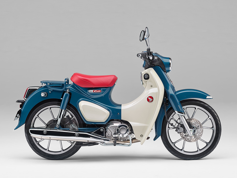 原付二種コミューター「スーパーカブ C125」のカラーバリエーションを