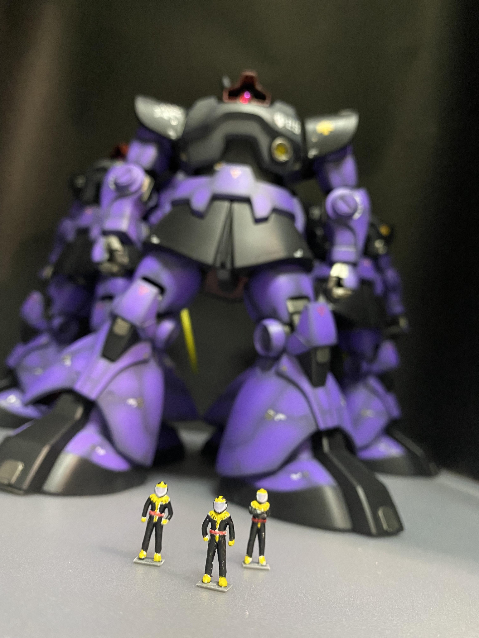 MGドム 黒い三連星｜satmaruさんのガンプラ作品｜GUNSTA（ガンスタ）