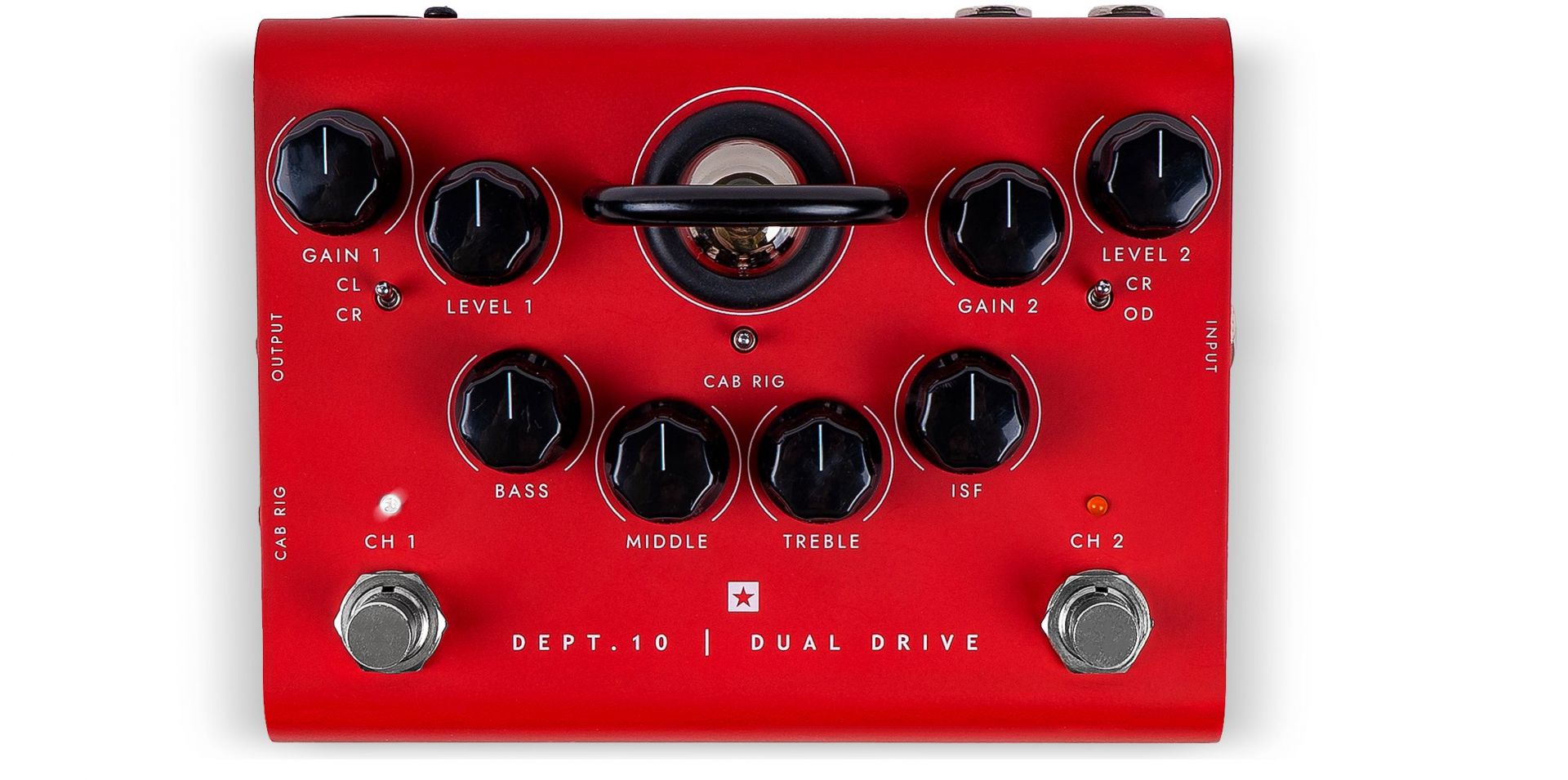 BLACKSTAR DEPT.10 PEDALS｜200V以上の電圧動作により自然なサウンドを