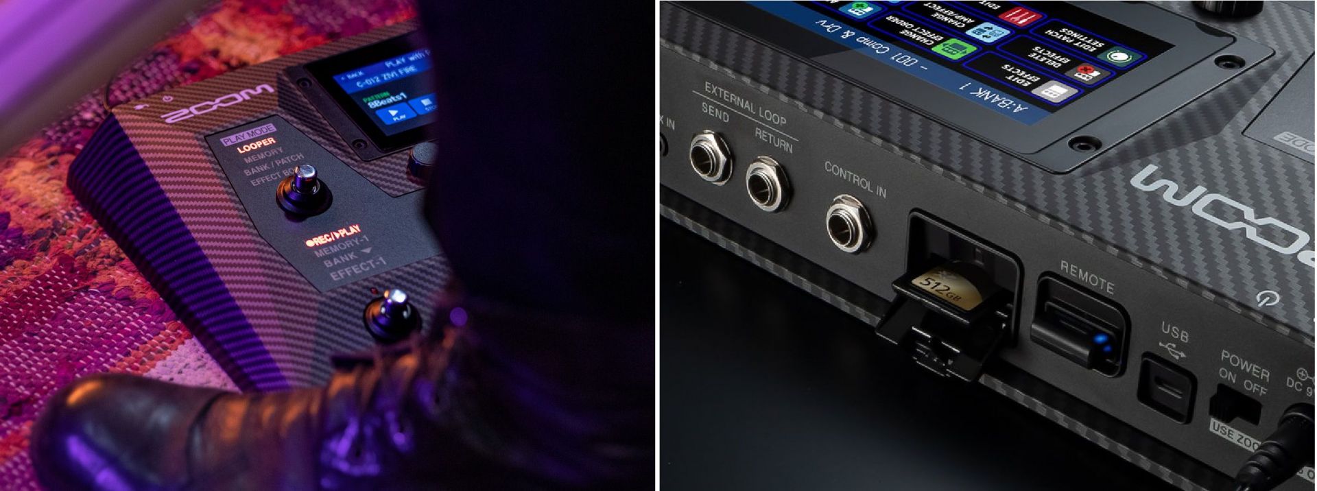 ZOOM B6｜ベース用マルチエフェクターのフラッグシップモデルが満を持