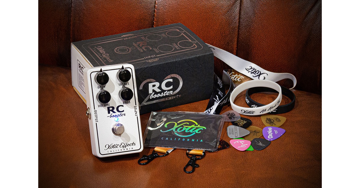 ギター 214 xotic RC-Booster Xotic EffectsからRC Booster 20thを記念