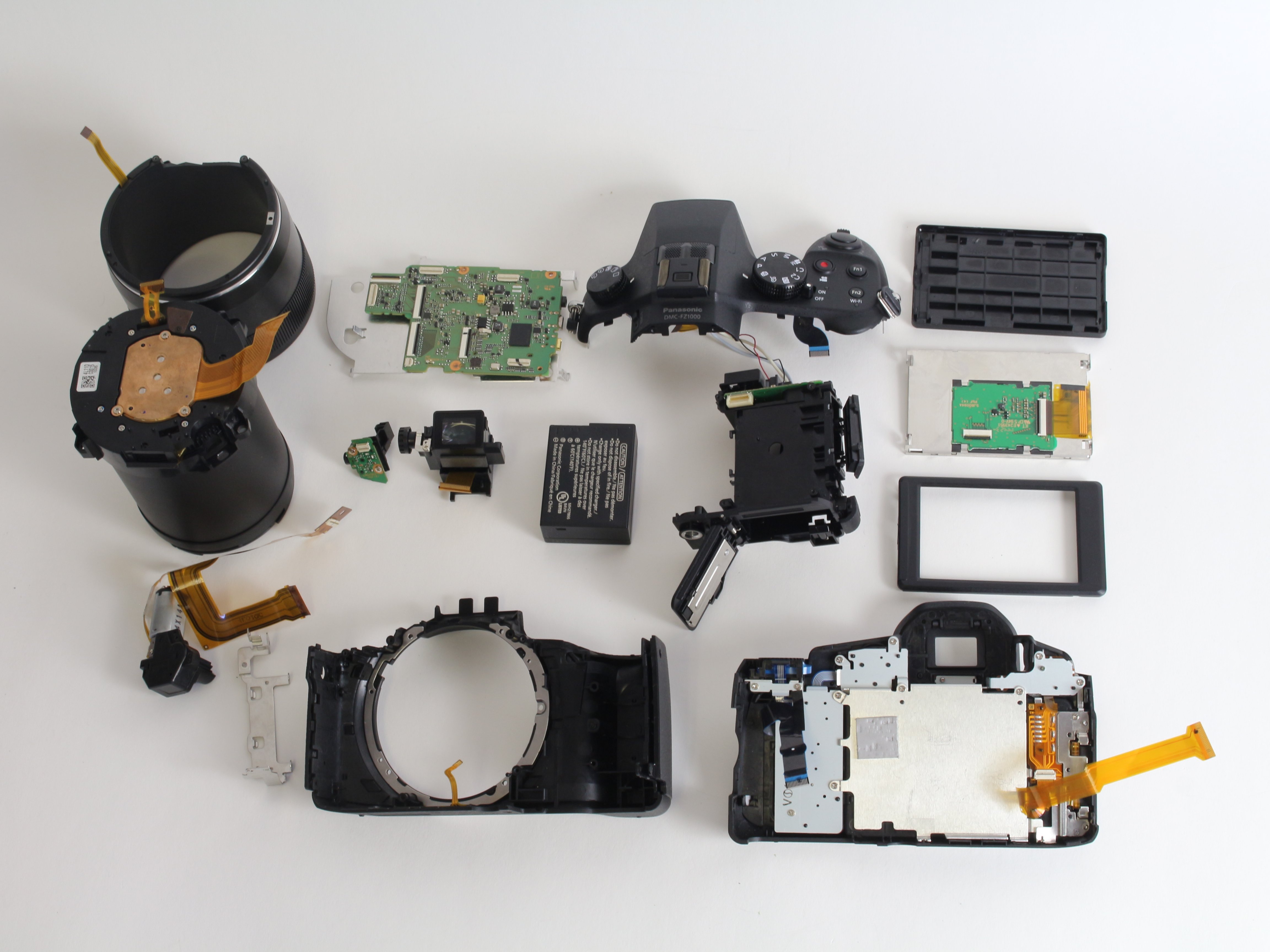 Panasonic Lumix DMC-FZ1000 Disassembly - iFixit Repair Guide