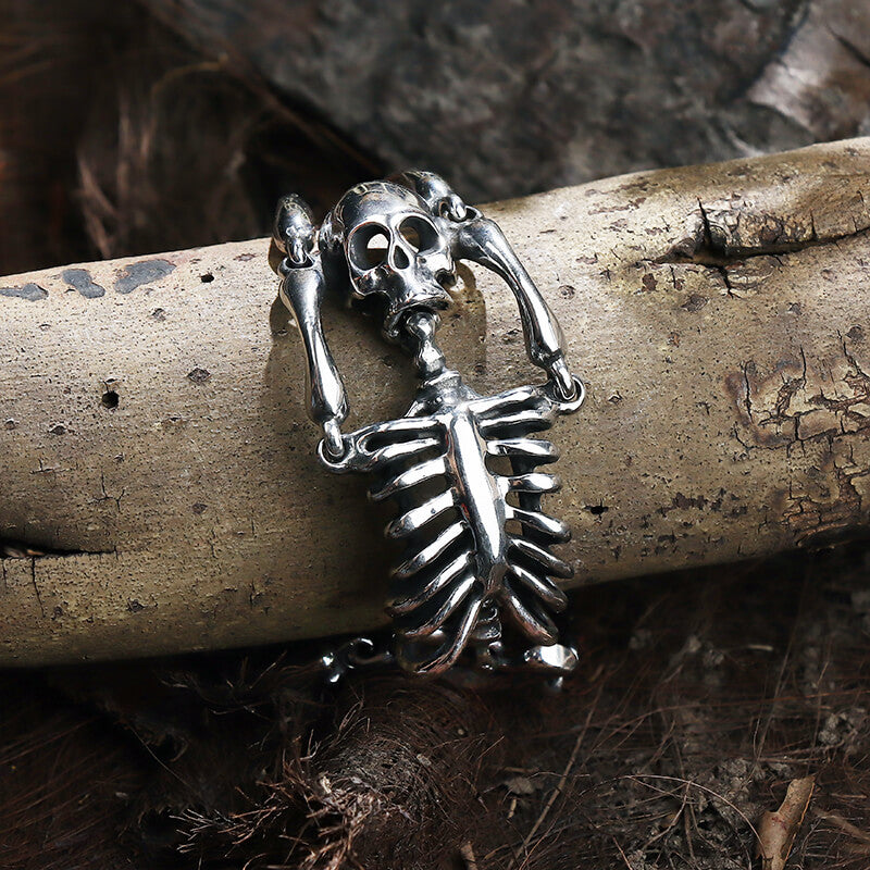 Gothic Body Skull Stainless Steel Bracelet – GTHIC