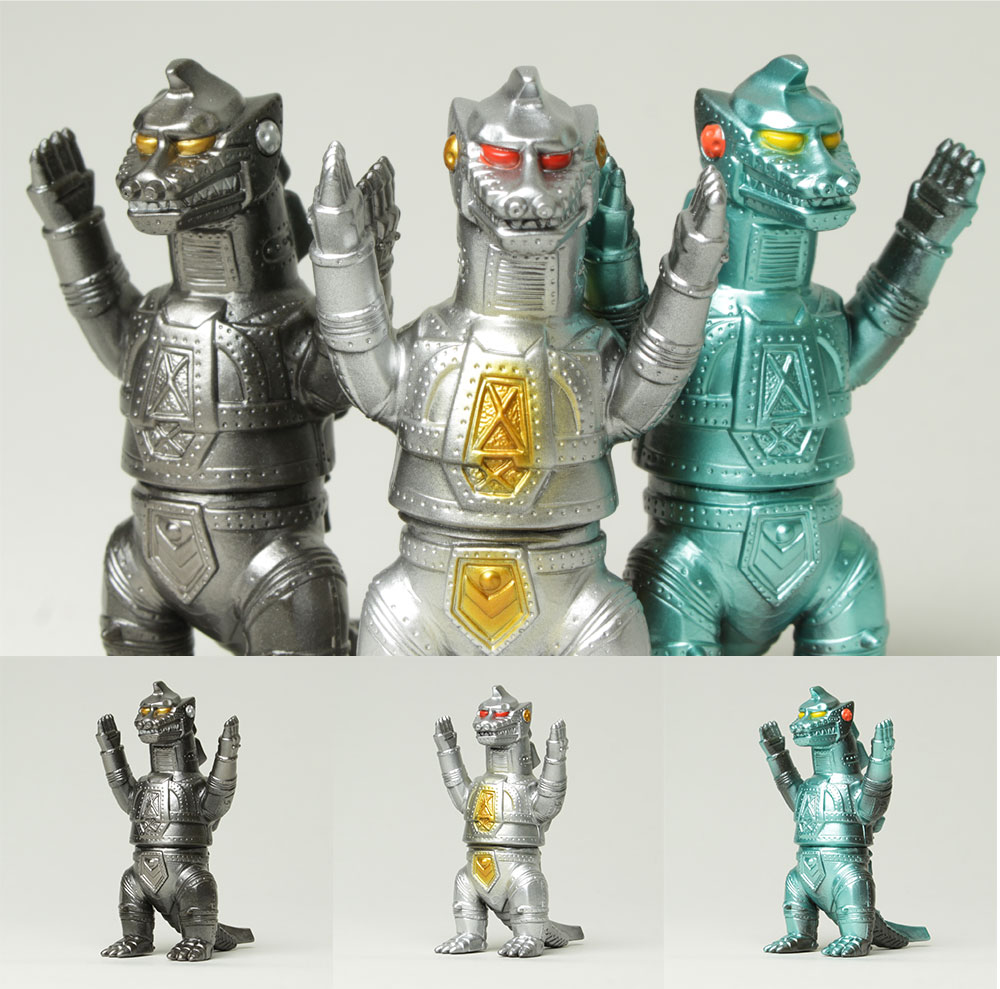 商品情報】墓場の画廊限定！ブルマァク「ミニメカゴジラ 3体セット