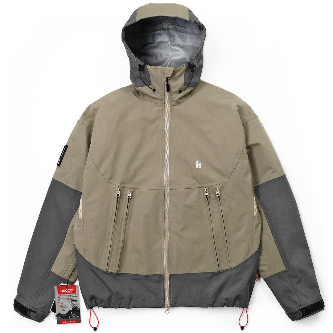 QUAD-VENT 3L JACKET - GOTHIC / VOID – Harlaut Apparel