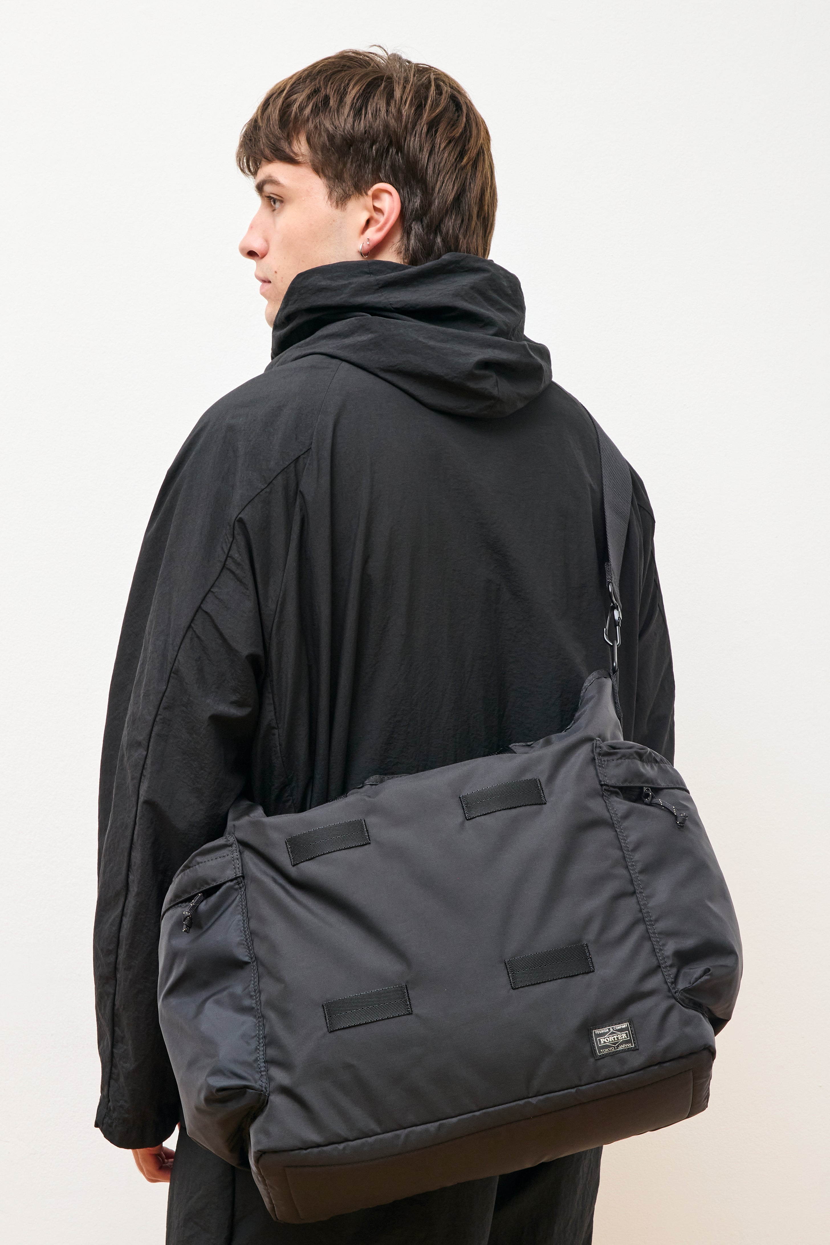 Porter Yoshida & Co. Force 2Way Tote Bag Black