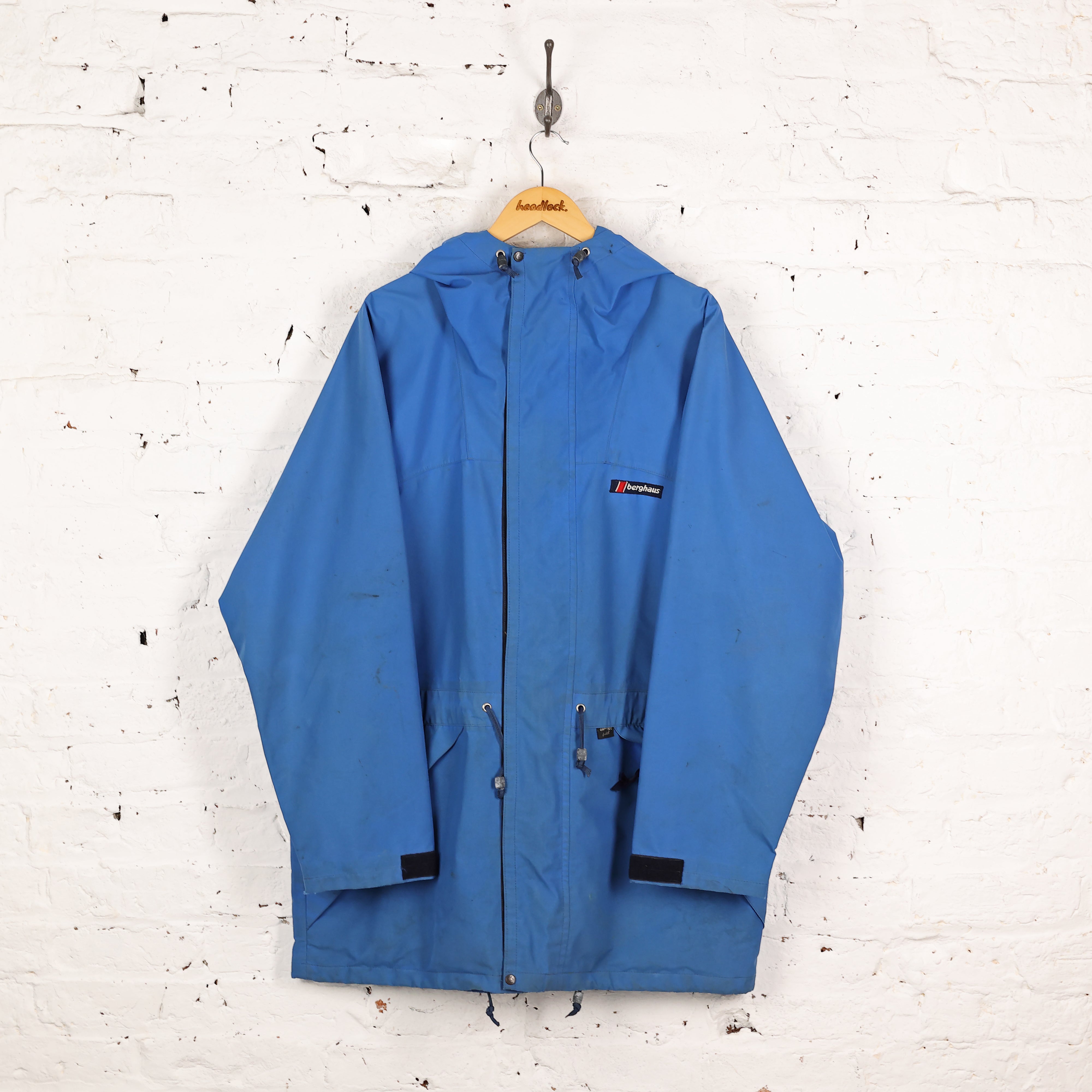 Berghaus Lightning M.P Gore Tex Rain Jacket - Blue - XL – Headlock