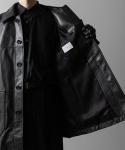 ssstein / シュタイン】LEATHER CAR JACKET - BLACK | 公式通販サイト