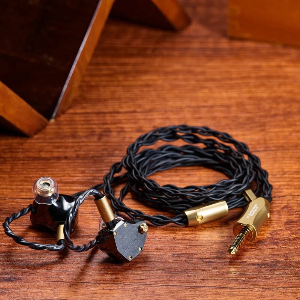 Unique Melody Mest Jet Black 1DD+6BA+2EST+1 PZT Bone Conduction