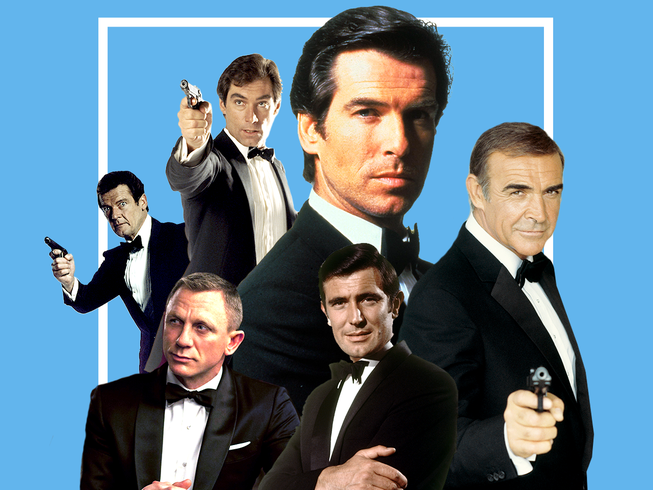 歴代ジェームズ・ボンド6人の俳優格付け