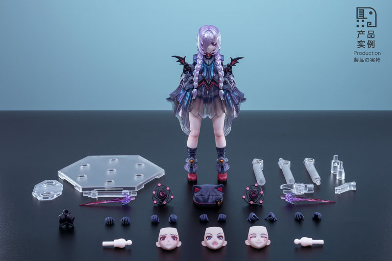 透明感のある衣装や豊かな表情が魅力の美少女！1/12スケール可動