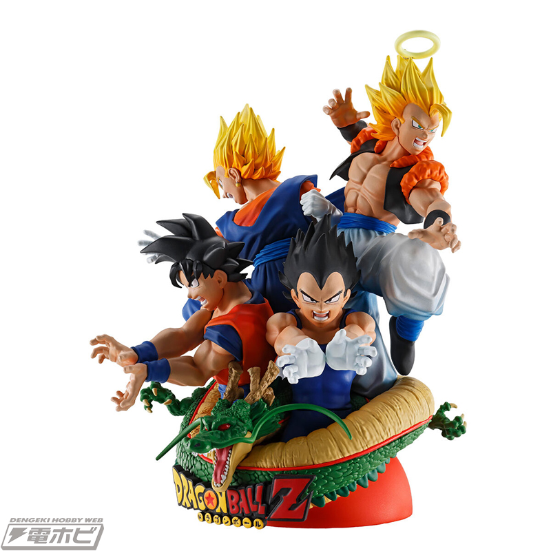 ドラゴンボールZ』孫悟空、ベジータ、ベジット、ゴジータ、神龍を迫力
