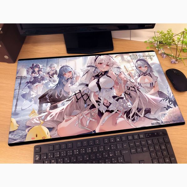 アズールレーン』より、KAN-SENたちの美麗イラストを使用したラバー