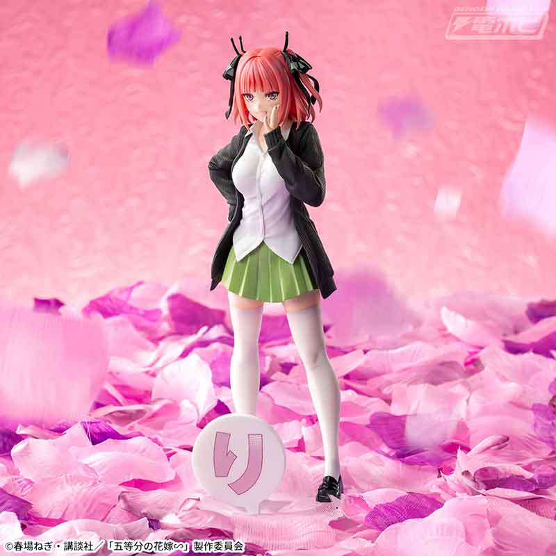 TVスペシャルアニメ『五等分の花嫁∽』の五つ子フィギュアがセガ