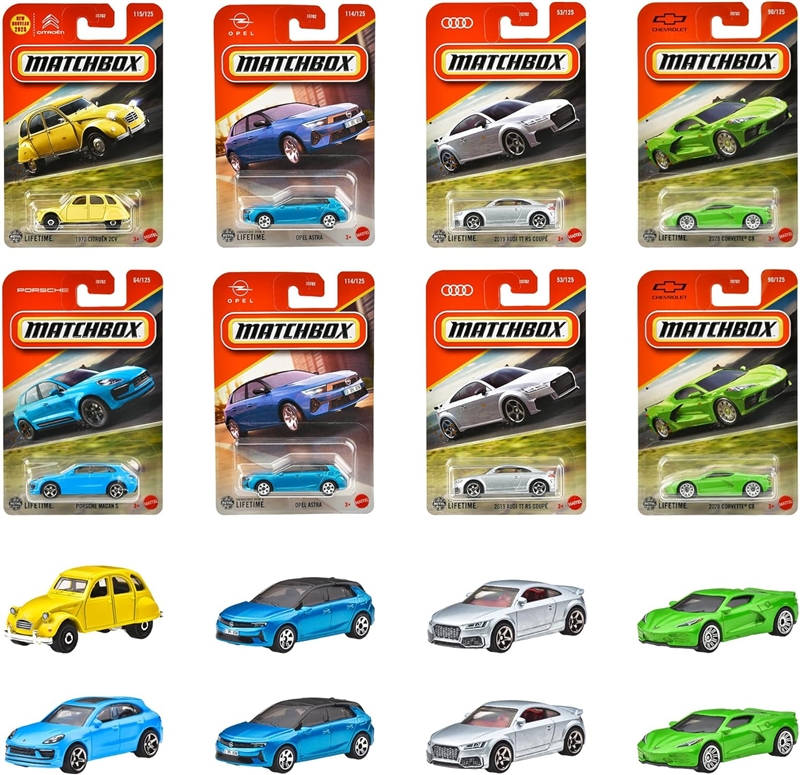 ダイキャストカー「マッチボックス」の新アソート3種がAmazonで予約