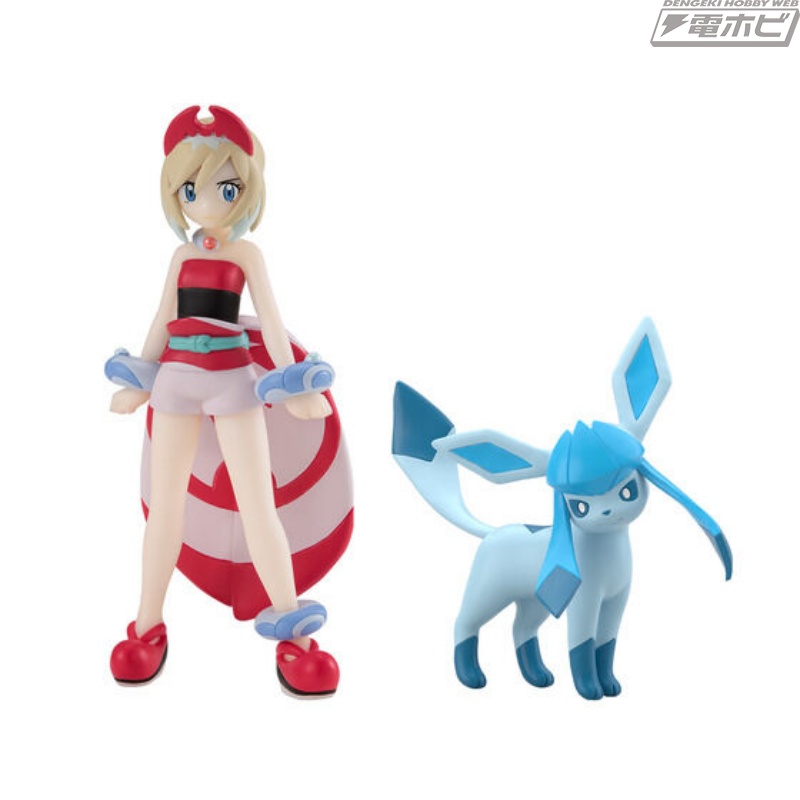 ポケモンやトレーナーたちを1/20スケールで表現するフィギュアシリーズ
