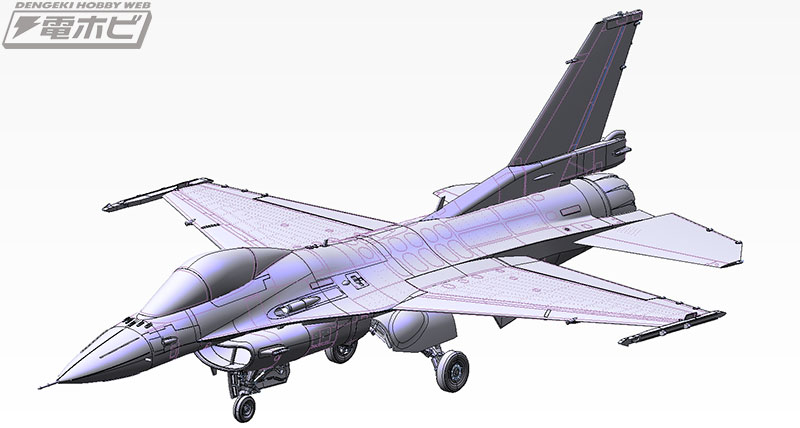 平成の零戦「F-2戦闘機」の単座仕様A型が1/72スケールで