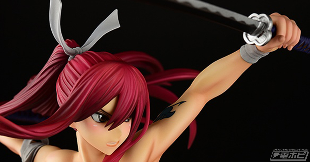 FAIRY TAIL』勇ましい侍姿のエルザ・スカーレットがオルカトイズから