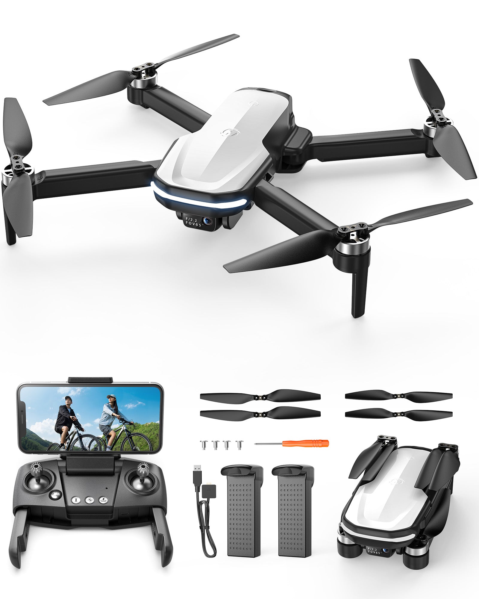 Holy Stone ドローン カメラ付き 小型 子供向け 1080Pカメラ