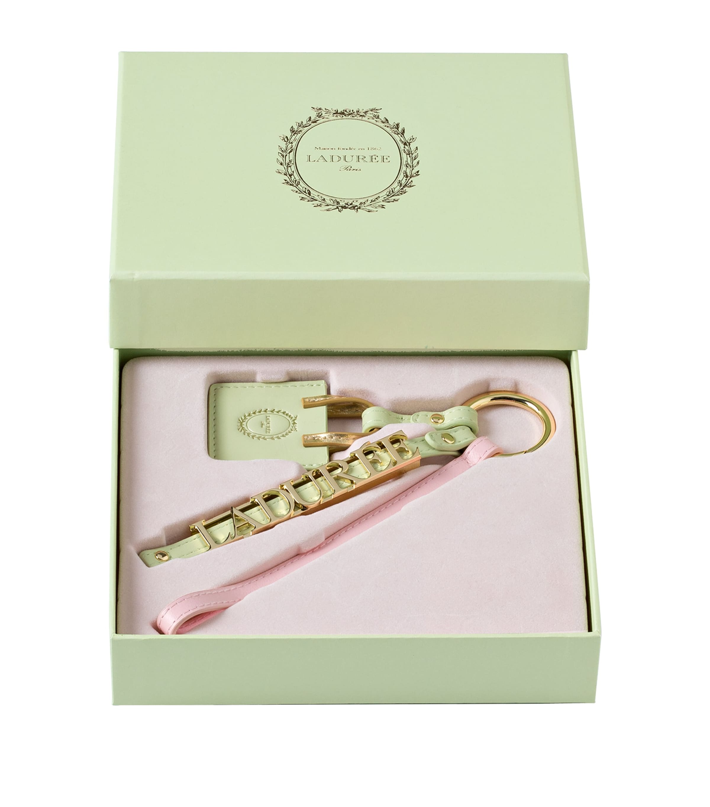 Ladurée Logo Bag Keyring | Harrods US