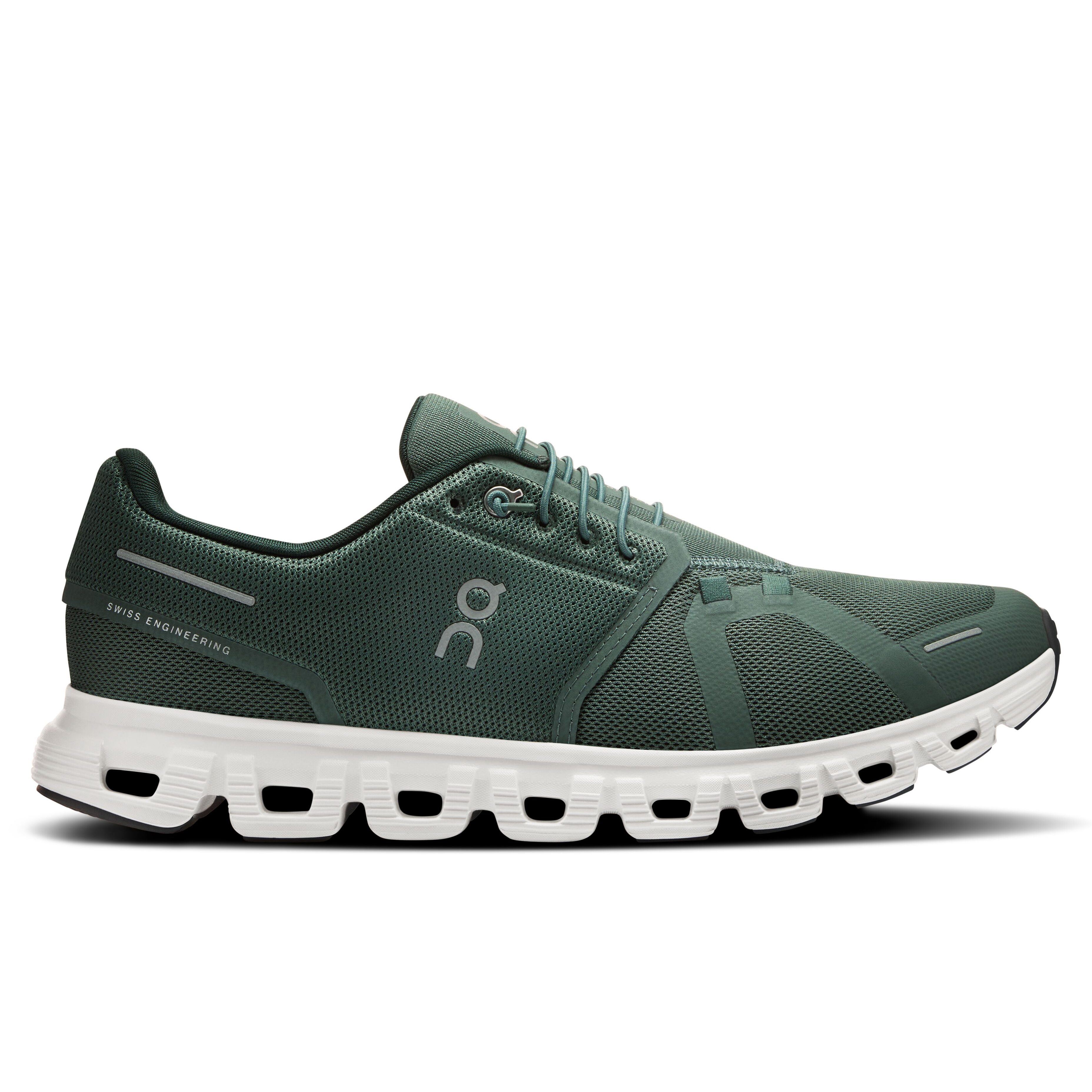 On CLOUD 6 - Olive | Evergreen | Casual Sneakers | Huckberry