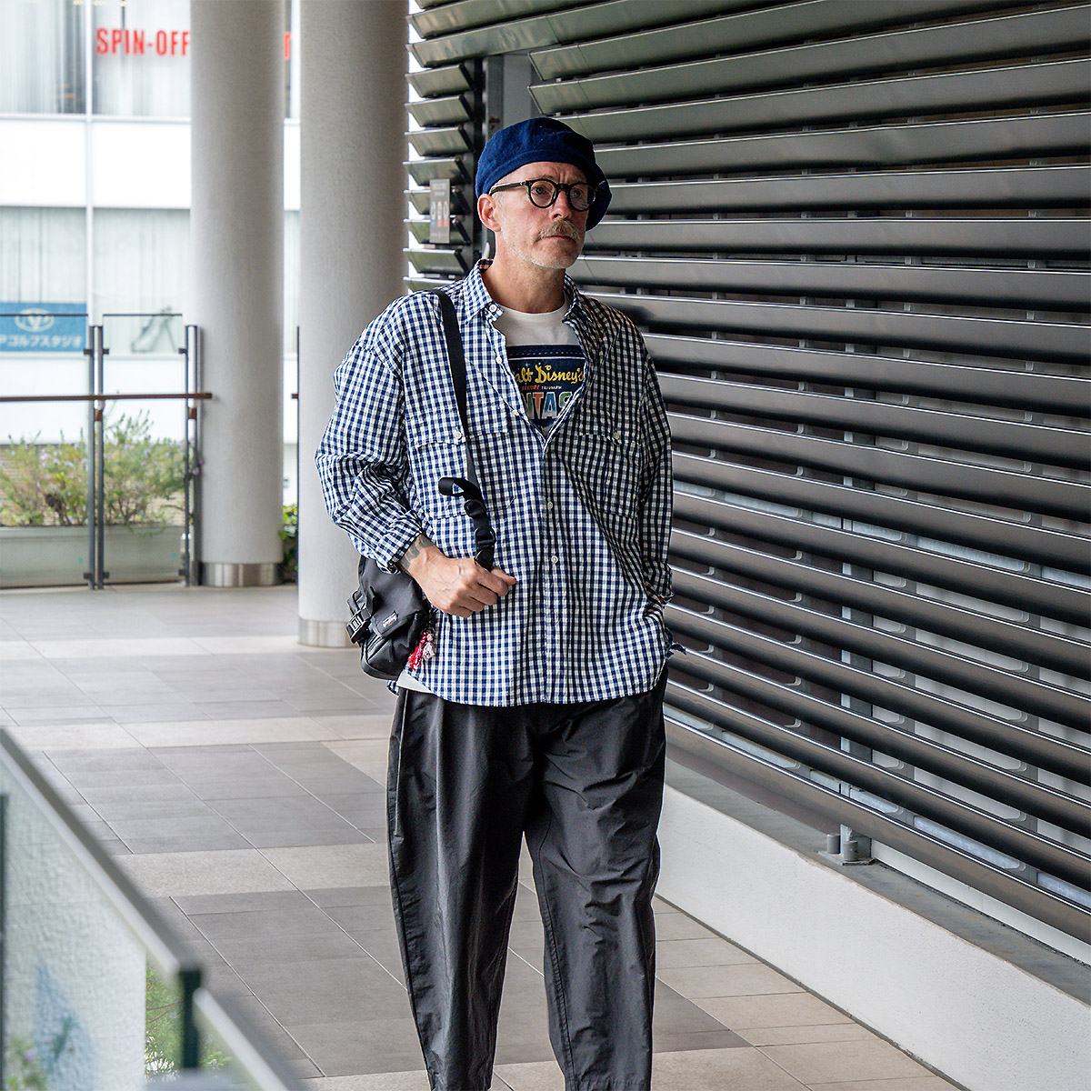 ポータークラシック ギンガム ロールアップシャツ | HUES 福岡セレクト