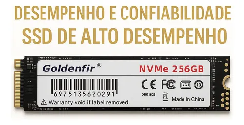 Ssd Goldenfir Nvme 1 Tb Cor Preto | MercadoLivre