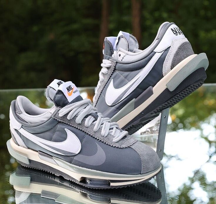 Size 8.5 - Nike sacai x Zoom Cortez SP Iron Grey for sale online