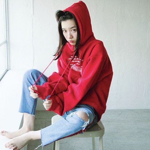 赤色めいちゃんめちゃくちゃかわいい😍😍 #永野芽郁 #永野芽郁ちゃんの