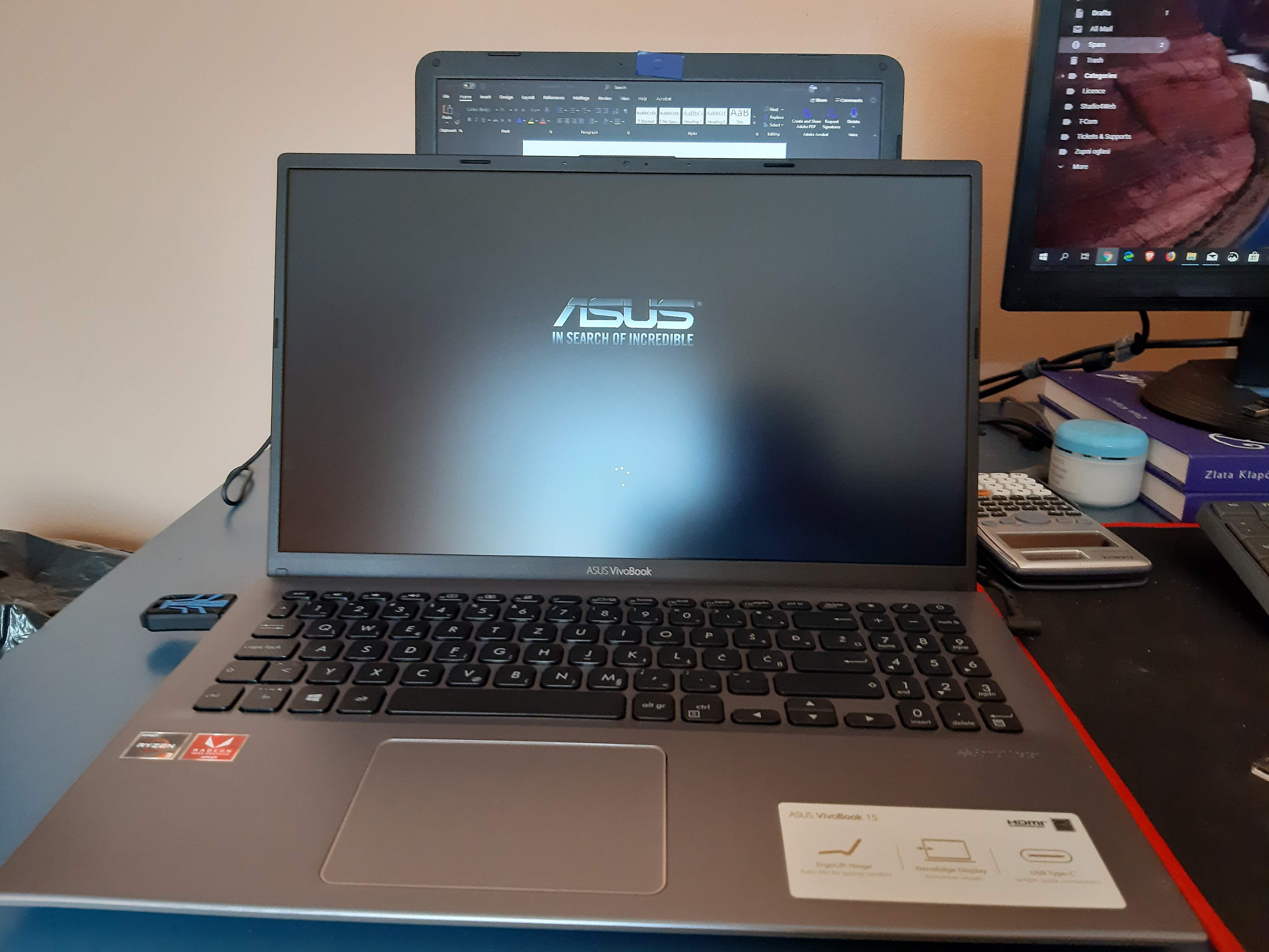 Finally got full AMD laptop (Asus VivoBook 15 X512DA, Ryzen 3