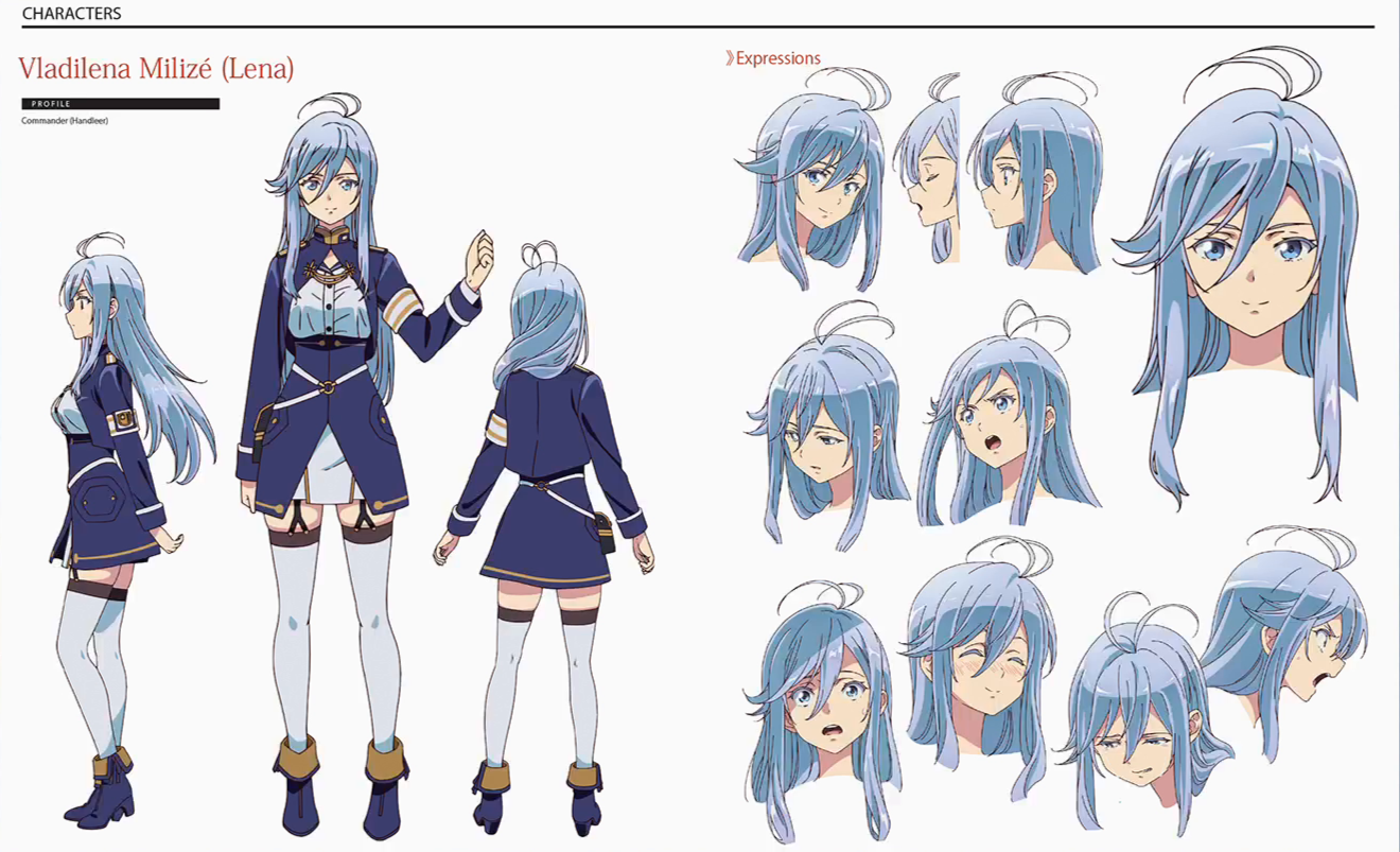 Artwork included in the English Bluray release : r/EightySix