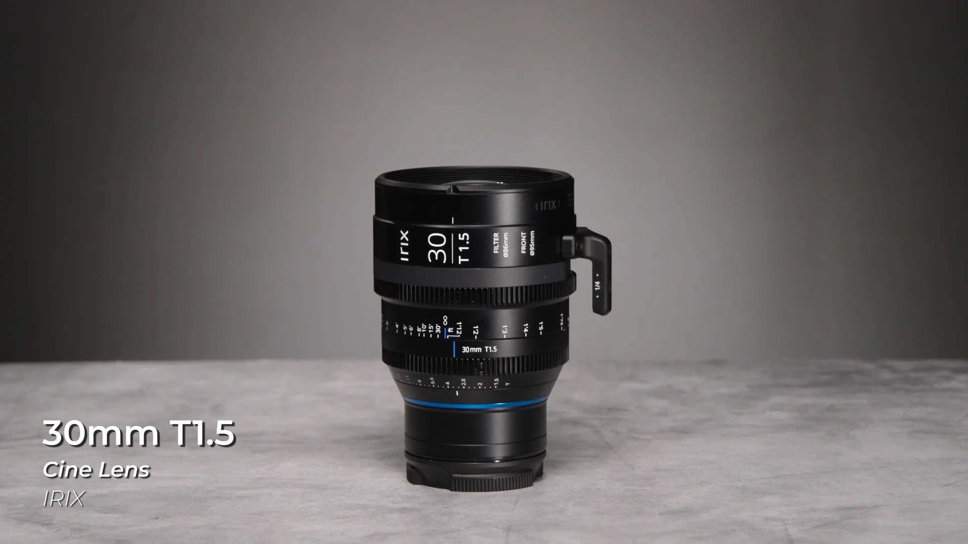 IRIX 30mm T1.5 Cine Lens (Canon EF, Black) IL-C30-EF-I B&H Photo