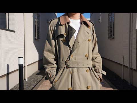 至高の一着】バーバリーの一枚袖が最高に、いい。 - YouTube