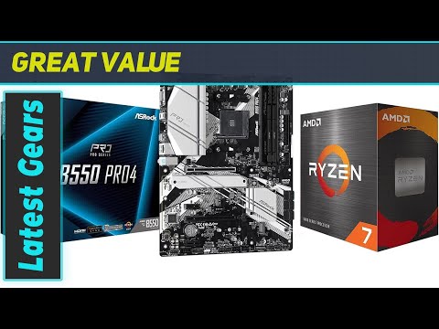 Unleash Ultimate Power: ASRock B550 PRO4 & Ryzen 7 5700X Combo