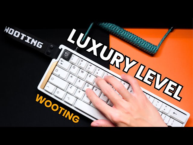 Wooting 60HE Alumaze60 & Coiled Cable Set - Feels like LUXURY