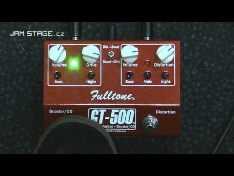 Fulltone GT-500 Overdrive Booster / Distortion.(LP) - YouTube
